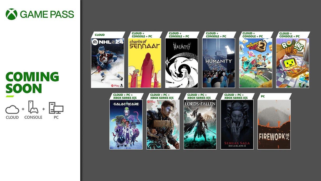 La segunda tanda de juegos que llega a Xbox Game Pass en mayo