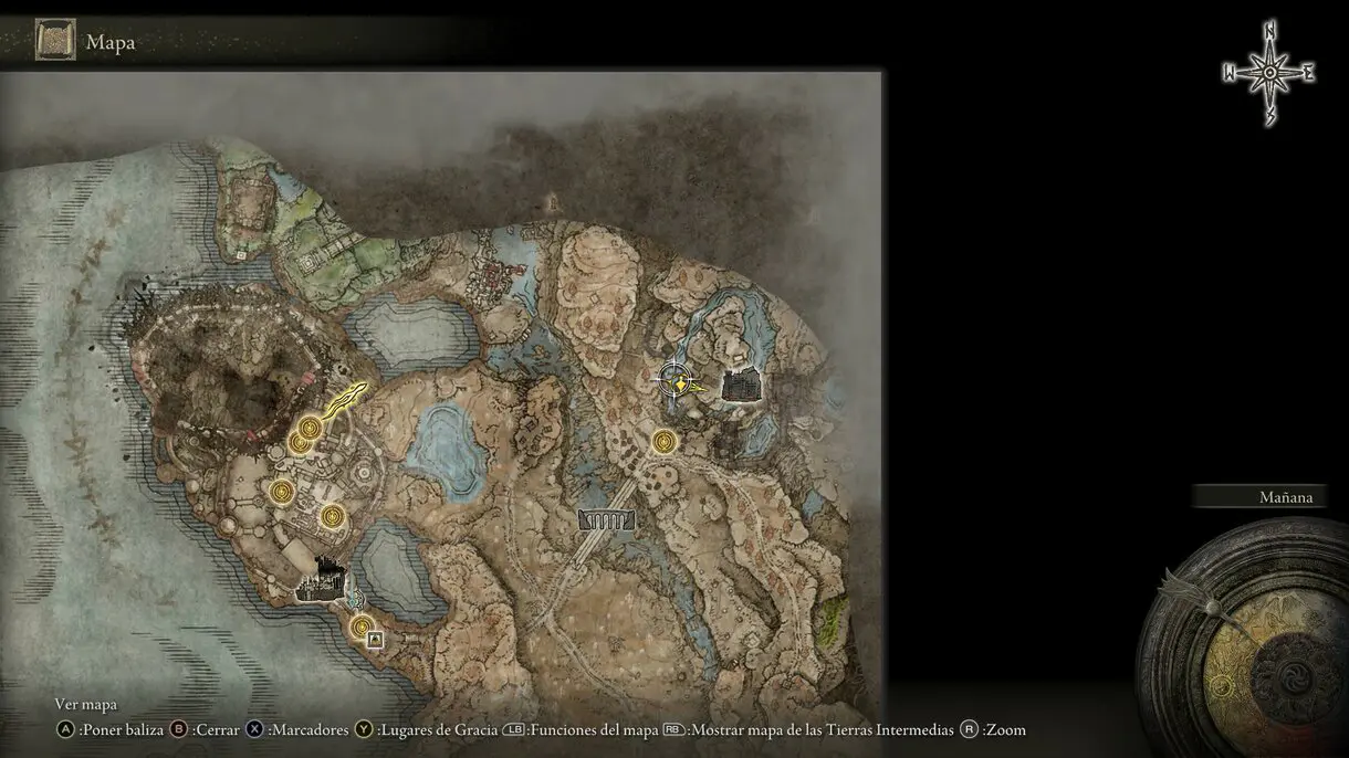 Dónde encontrar el espadón Milady en Elden Ring Shadow of the Erdtree