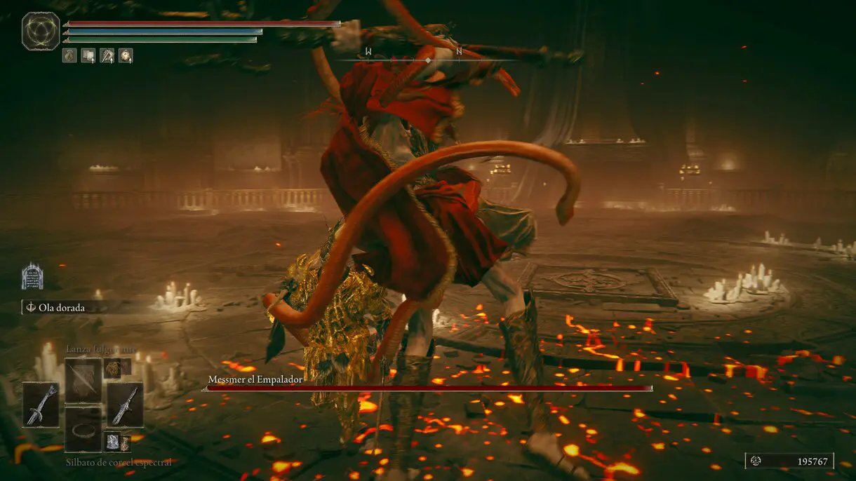 Cómo derrotar a Messmer en Elden Ring Shadow of the Erdtree Fase 1 (primer fase)