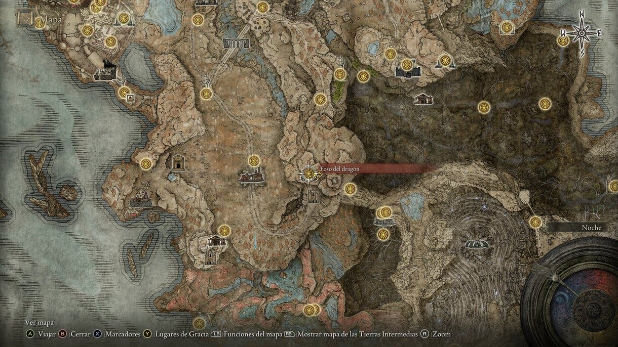 Mapa Gran Catana del Cazador de Dragones