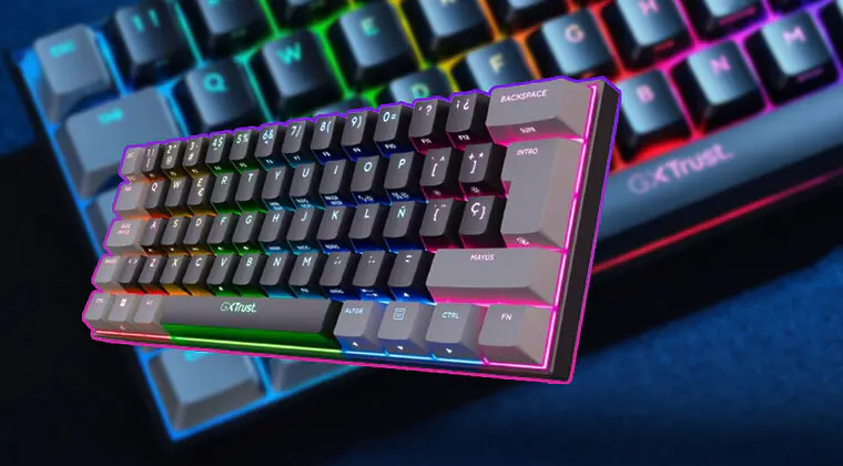 Imagen de Análisis mini teclado Trust GXT 867 Acira: ultracompacto y multiplataforma