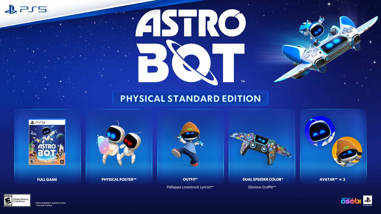 Bonus de reserva de Astro Bot