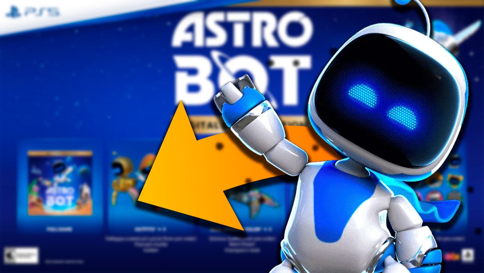 Bonus de reserva de Astro Bot