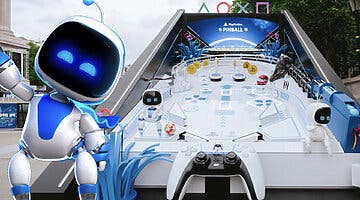 Imagen de Existe un Pinball gigante oficial de Astro Bot y que puedes probar tú mismo