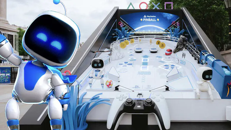 Astro Bot pinball oficial