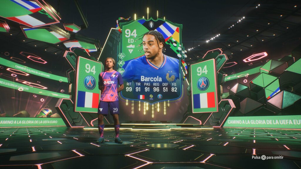barcola path to glory sbc portada ea sports fc 24