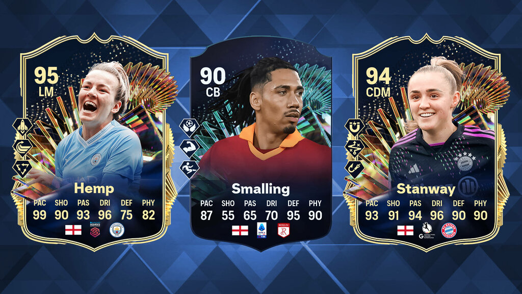 cartas inglaterra para champions portada ea sports fc 24
