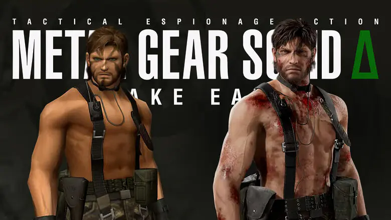 Comparativa de Metal Gear Solid Delta frente al juego original dePS2