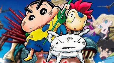 Imagen de Shin-Chan lucha contra dinosaurios en el tráiler de su nueva película