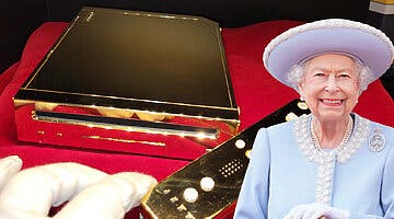 Imagen de La exclusiva Wii dorada que se creó para la Reina Isabel II podrá verse en persona en la Gamescom 2024