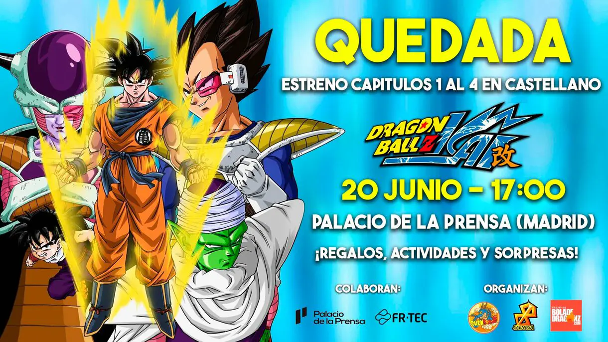 dragon ball z kai madrid
