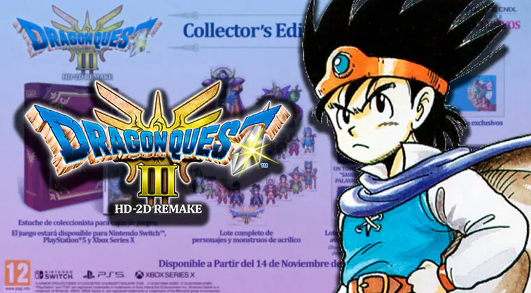 Imagen de Dragon Quest III HD-2D Remake saldrá el 14 de noviembre con una edición coleccionista espectacular