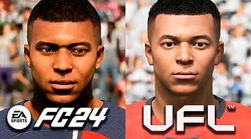 Imagen de EA Sports FC 24 contra UFL: esta comparativa de caras muestra cuál de los dos se ve mejor