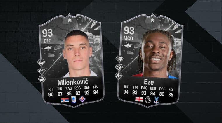 Imagen de EA Sports FC 24: ¿Merecen la pena Eze y Milenkovic Showdown? (Cartas SBC)