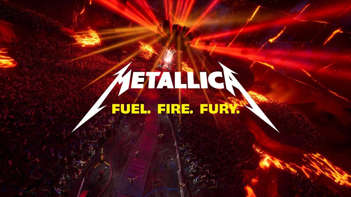 Fortnite confirma su concierto con Metallica