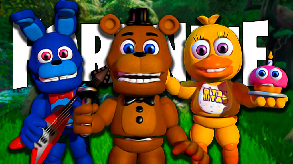 Fortnite recibirá pronto un crossover con fivenights at Freddy's