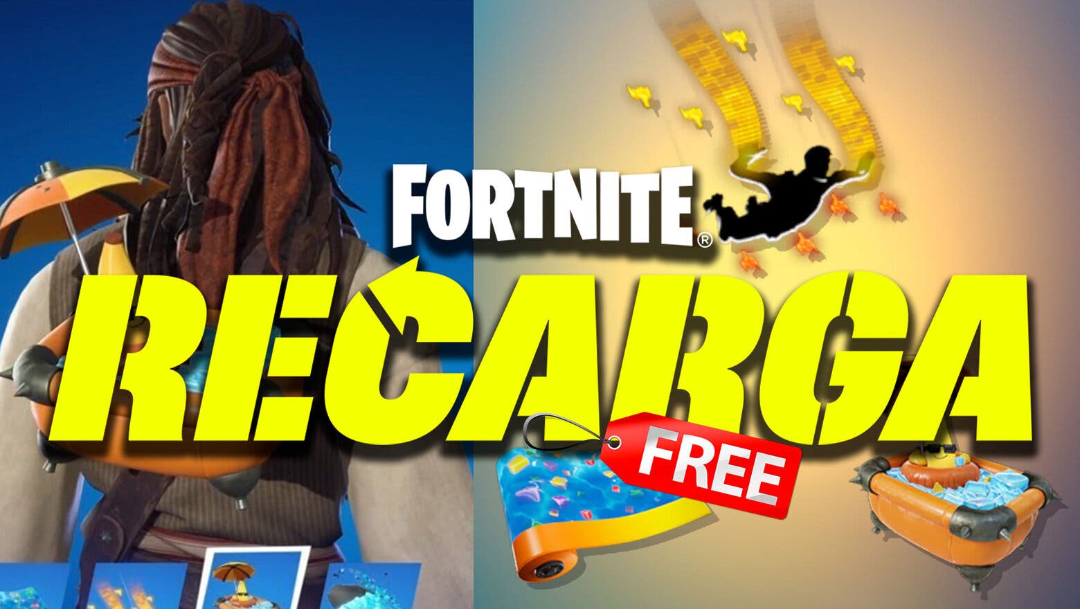 Fortnite Recarga recibe nuevos objetos gratis