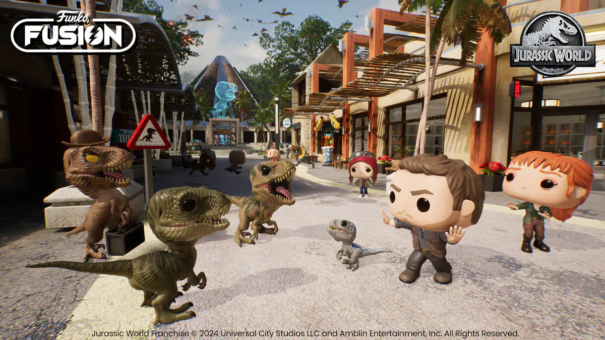 funko fusion jurassic world