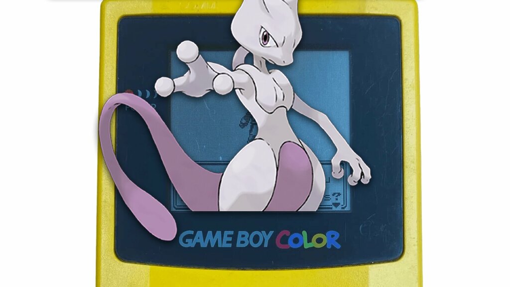 game boy mewtwo pokemon