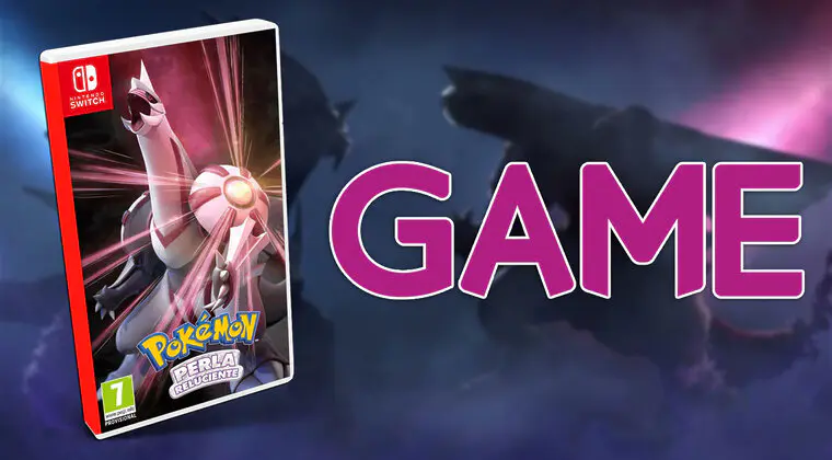 Imagen de Aprovecha esta interesante promoción de GAME y llévate GRATIS Pokémon Perla Reluciente