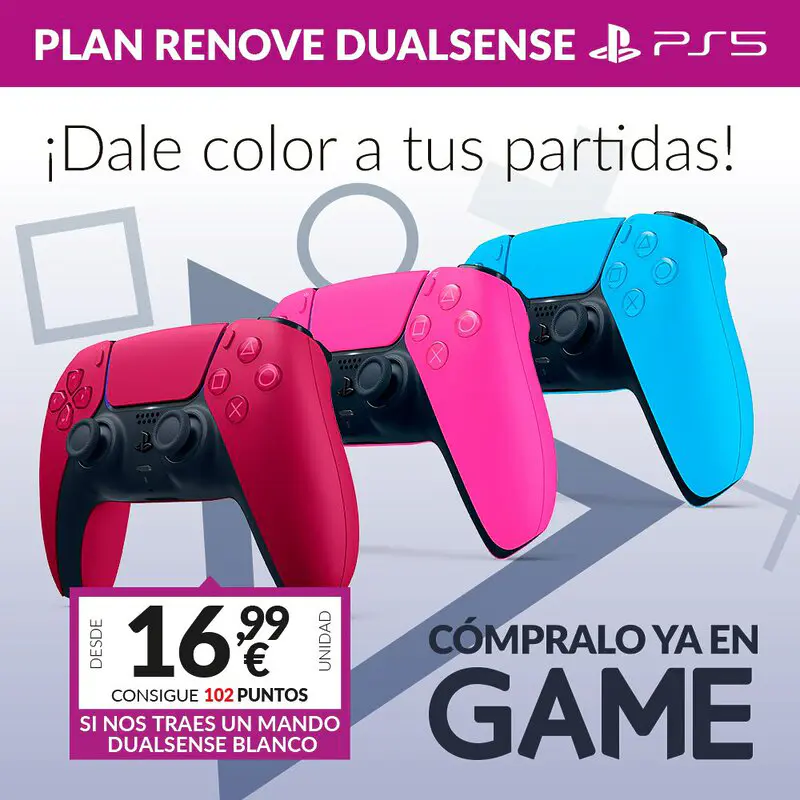 Game anuncia una nueva promoción con los DualSense
