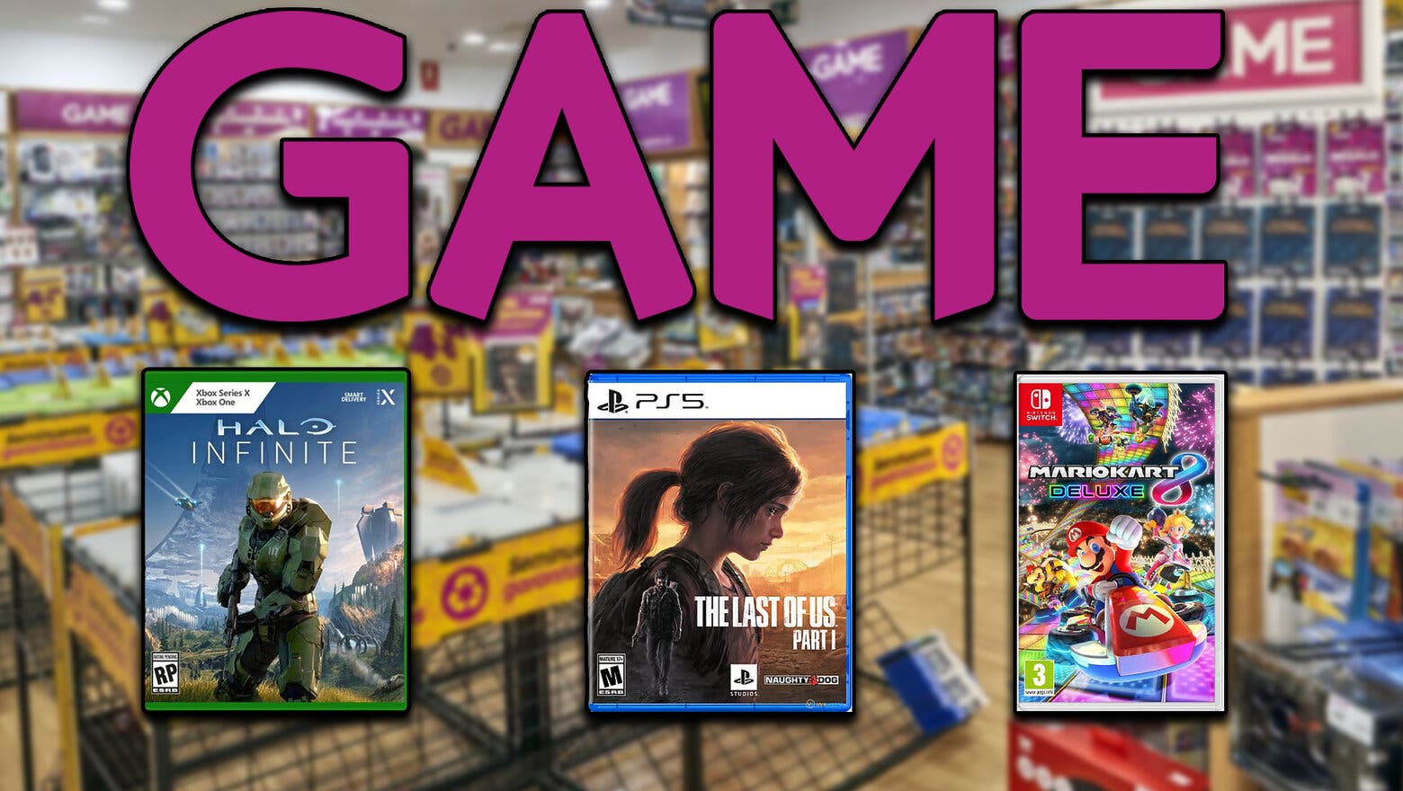 GAME Y LA VENTA DE JUEGOS FÍSICOS EN LAS TIENDAS DE UK