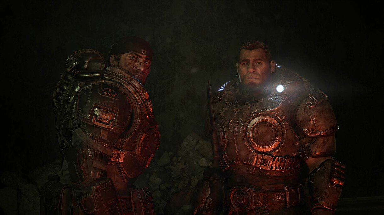 Marcus y Dominic, protagonistas de Gears of War