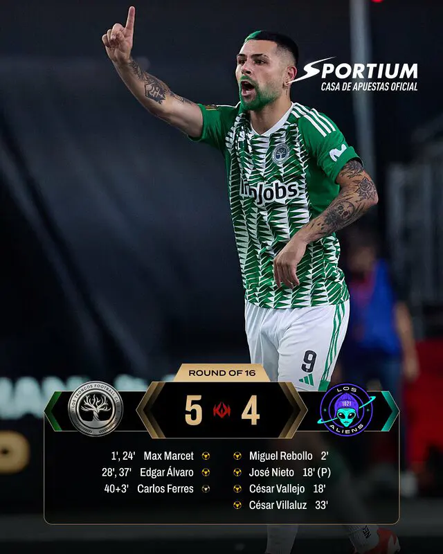  Los Troncos FC vs Los Aliens FC kings world cup