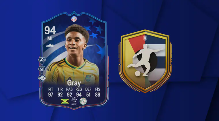Imagen de EA Sports FC 24: ¿Merece la pena Demarai Gray Deja huella? (Carta SBC)
