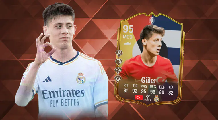 Imagen de EA Sports FC 24: ¿Merece la pena Arda Güler Deja huella? (Carta SBC)