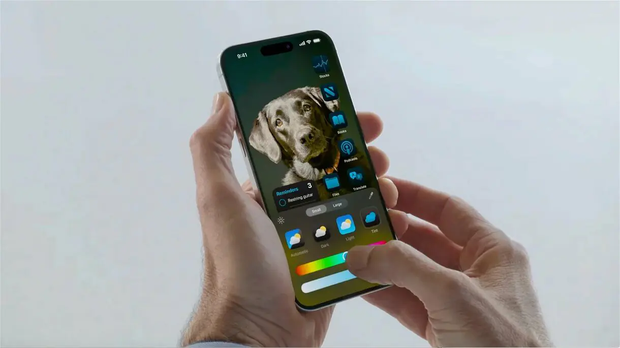Iconos aplicaciones iOS 18.
