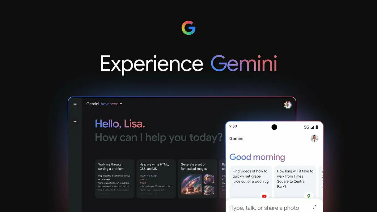 Gemini, la IA de Google.