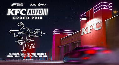 Imagen de El circuito virtual de Forza y KFC con el que podrás ganar hasta 10.000€ mientras te das un atracón de pollo frito