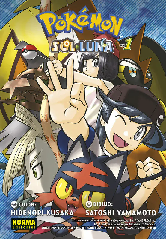 Manga Pokemon Sol y Luna