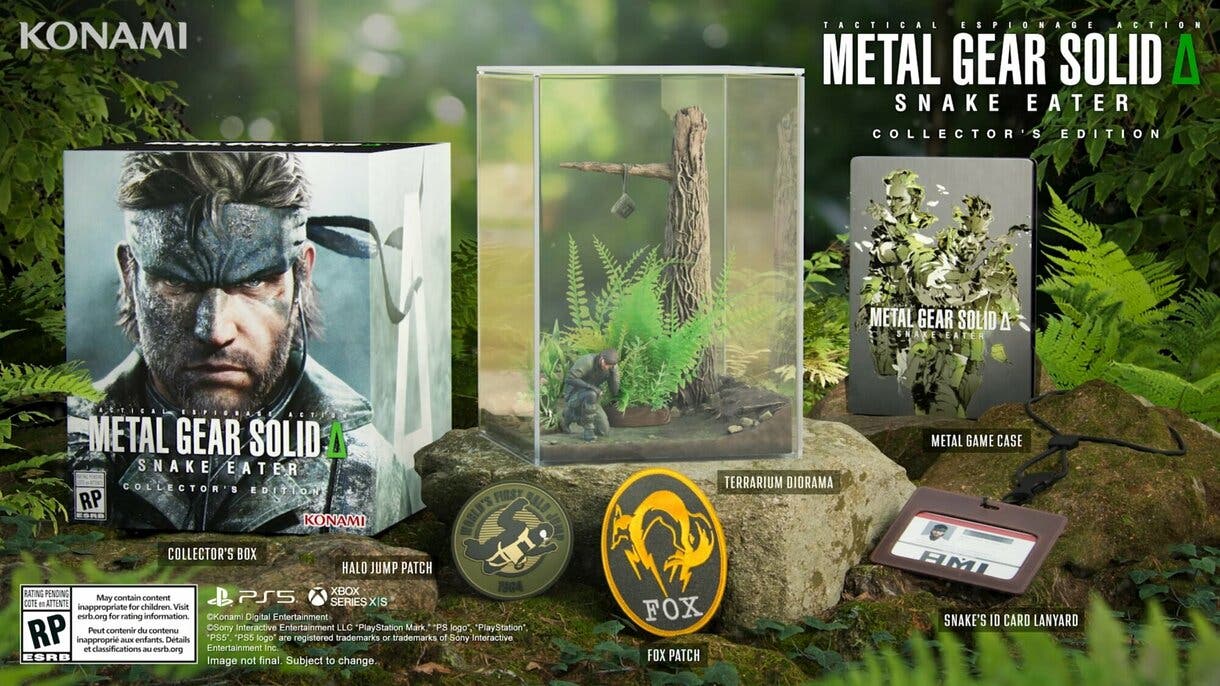 Así es la edición coleccionista de Metal Gear Solid Delta
