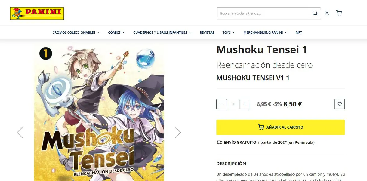 Web de Panini