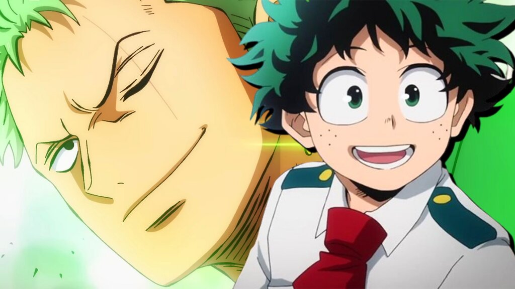 Zoro y Deku