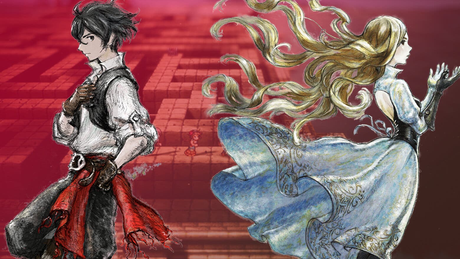 Nuevo juego de Bravely Default o Octopath Traveler