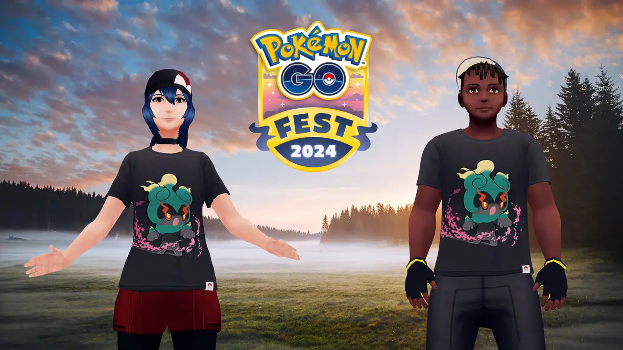 Pokemon GO camiseta Marshadow pose saludo Alola