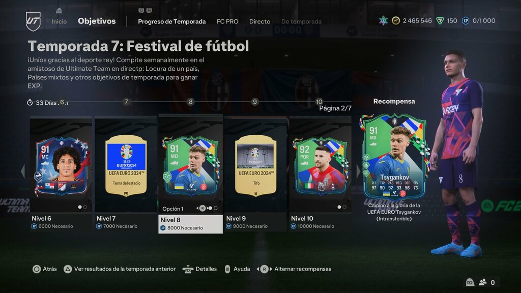 portada elecciones primeros niveles pase de temporada ea sports fc 24