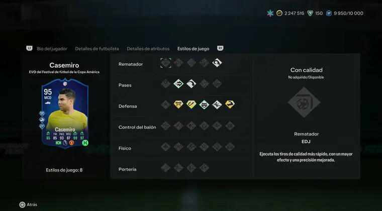 Imagen de EA Sports FC 24: ¿En qué cartas utilizo las Evoluciones "Defensas de la COPA"?