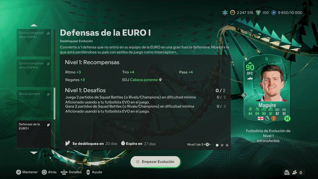portada evoluciones defensas euro ea sports fc 24