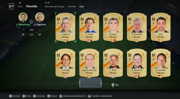 Imagen de EA Sports FC 25: filtrado el nuevo sistema de entrenadores para Ultimate Team