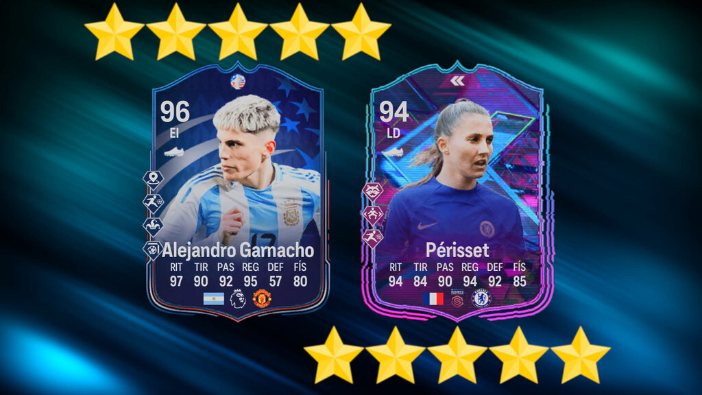 portada garnacho y perisset sbc ea sports fc 24