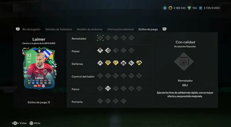 Imagen de EA Sports FC 24: ¿Merece la pena Konrad Laimer Path to Glory? (Carta SBC)