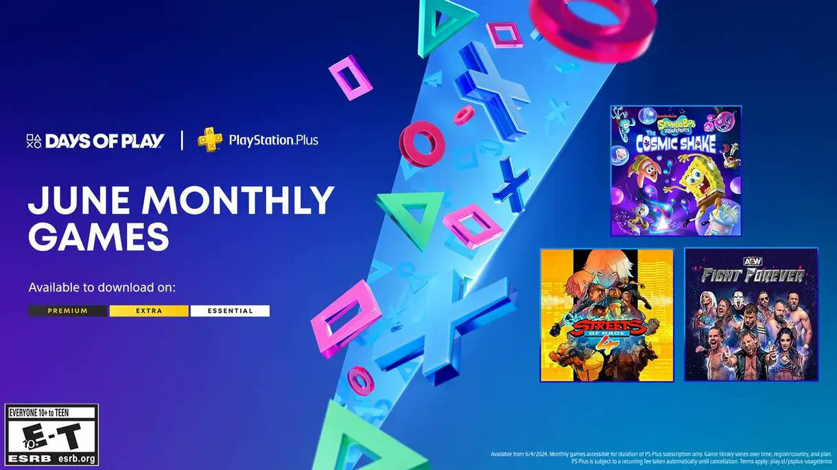 Los juegos de junio 2024 de PS Plus