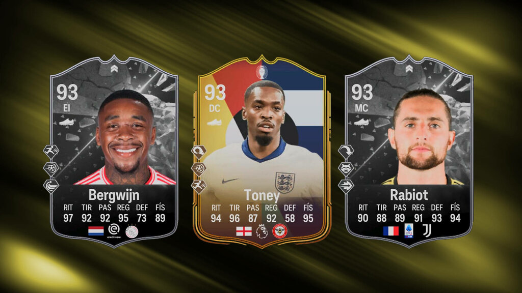 rabiot bergwijn showdown y toney deja huella portada ea sports fc 24