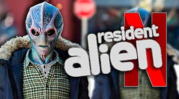Imagen de Estaba casi cancelada, pero Netflix la ha renovado por una temporada 4: 'Resident Alien' es una serie que tiene casi un 100% en Rotten Tomatoes