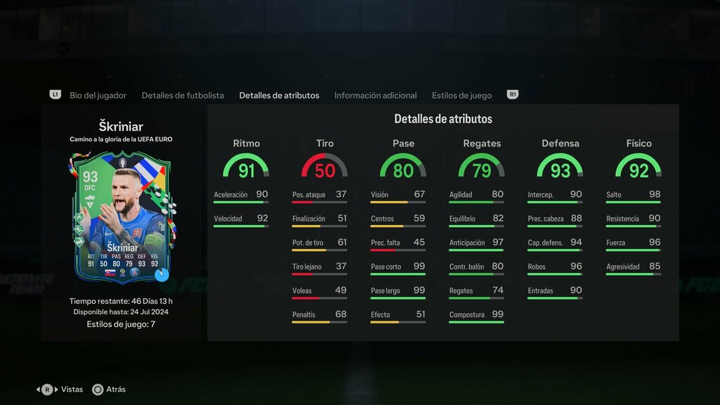 skriniar path to glory cedido ea sports fc 24