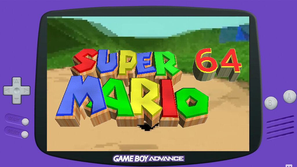 Super mario 64 para game boy advance